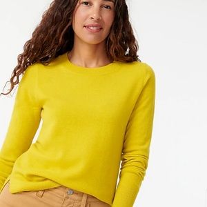 J. Crew cashmere crewneck sweater